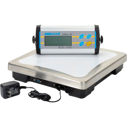 Adam Equipment CPWplus 35 Digital Bench Scale 75lb X 0.02lb 11-13/16" X ...