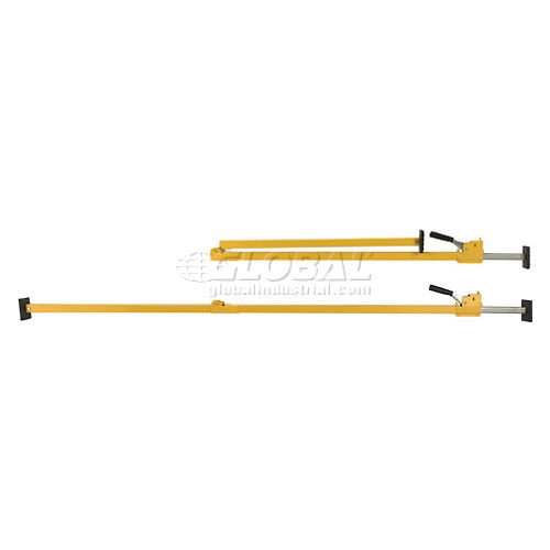 Folding Steel Cargo Load Stabilizer - 1-1/2" Thick Steel Bar