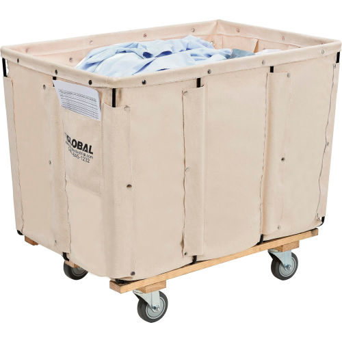Best Value 12 Bushel Canvas Basket Bulk Truck