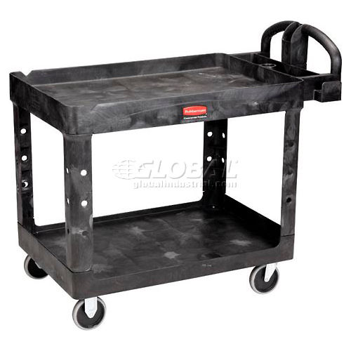 Rubbermaid Tray Shelf Plastic Service Cart
