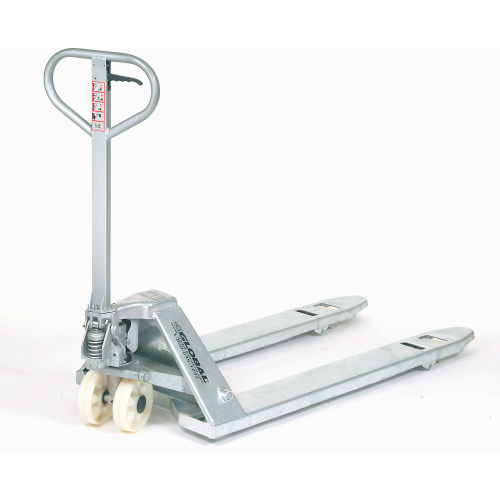 GALVANIZED PALLET TRUCK -LOWERED