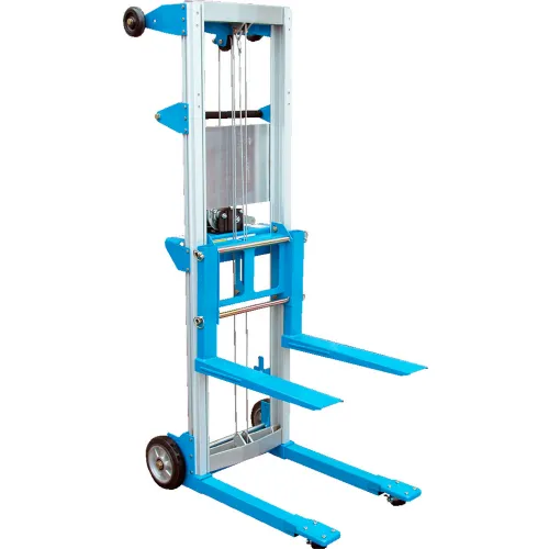 Lightweight Hand Operated Lift Truck A-LIFT-R-HP 400 Lb. Cap. Fixed Legs