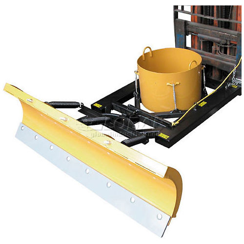 6' Wide Fork Lift Snow Plow Blade for 51/2" Wide Forklift Forks SPB548