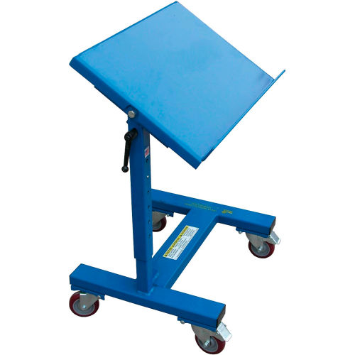 Tilting Work Table WPT1624 241/2 x 16 with Lever Handle Operation