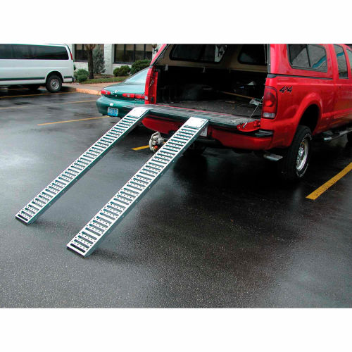 Pair of Steel Pickup Truck & Van Ramps RAMP72 72" 500 Lb. Capacity