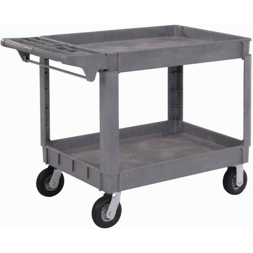 Deluxe Plastic Service Cart, Plastic Service Carts, Plastic Utility Cart, Plastic Utility Carts