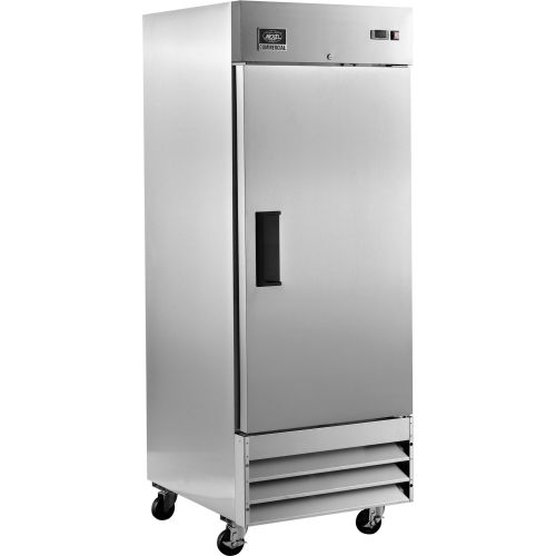 NEXEL® Reach-in Freezer, 1 Door, 29inWx32.2inDx82.5inH, 23 cu ft
