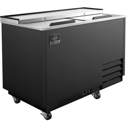 Nexel® Glass Froster, 2 Sliding Doors, 12.2 Cu. Ft. 50inW; w/ 9 Dividers