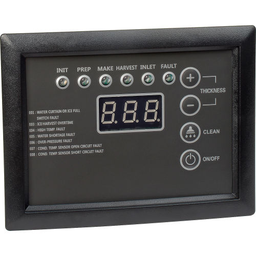 Control Pannel for SK-129/169/219/289 110V 60HZ Cube Ice Machines