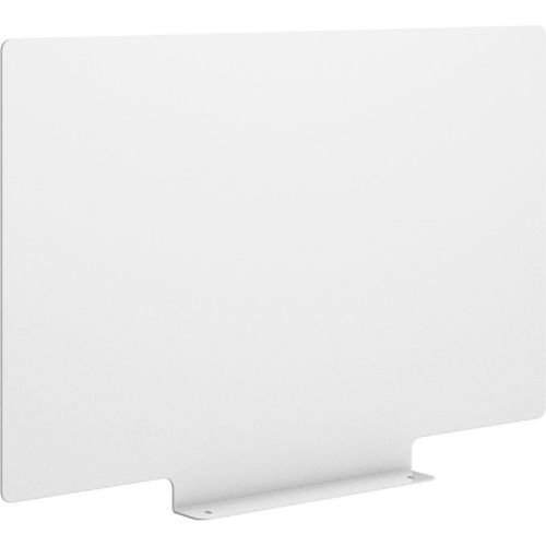 Hirsh Industries 29.5" Wide Steel Privacy Divider Panel - White