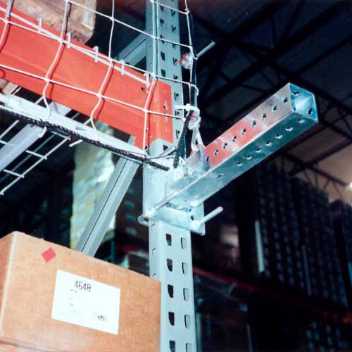 Off-Set Hardware Kit for Pallet Rack Netting