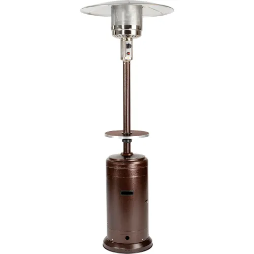 Hiland Patio Heater With Steel Table, 48000 BTU, Propane