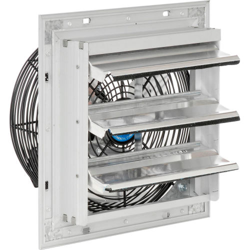 Exhaust Ventilation Fan With Shutter 10" Single Speed With Hardware