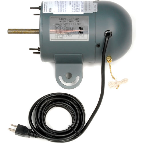 Power Cord on TPI Replacement Fan Motor