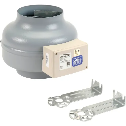 Continental Fan AXC150A-ES In-Line Duct Fan 6