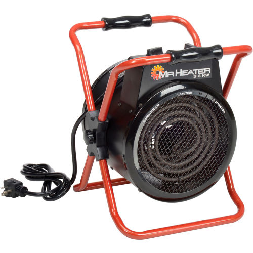 Mr. Heater® Portable Electric Forced Air Heater, 240V, 3600W
