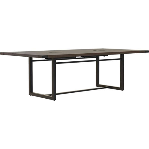 Safco&#174; Mirella Conference Table, Sitting-Height, 8'L, Rectangle, SouthernTobacco