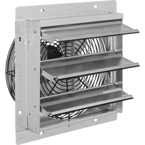 Exhaust Ventilation Fan With Shutter 12" Single Speed With Hardware
