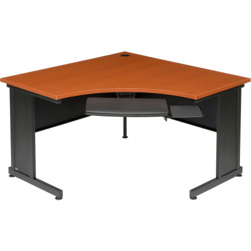 Curved Corner Desk for Global Office Furniture