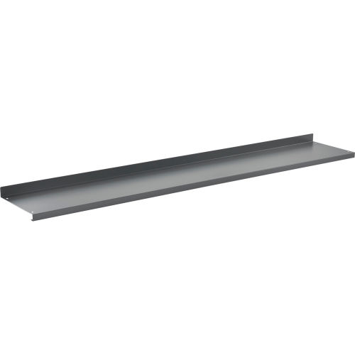 Cantilever Steel Shelf For Bench Uprights - 72W x 12D - Gray