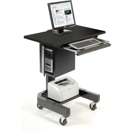 Global Industrial™ Mobile Computer Cart, 27