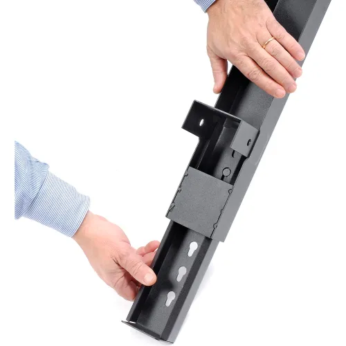 Global Industrial™ Adjustable Height Steel C-Channel Leg For 