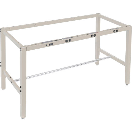 Heavy Duty Production Bench Frame with Electric Power Apron