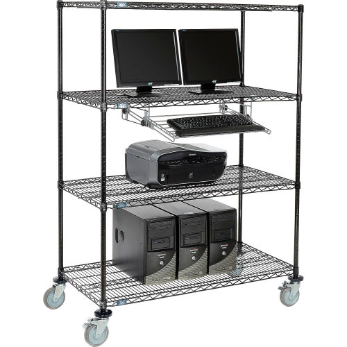 wire computer cart