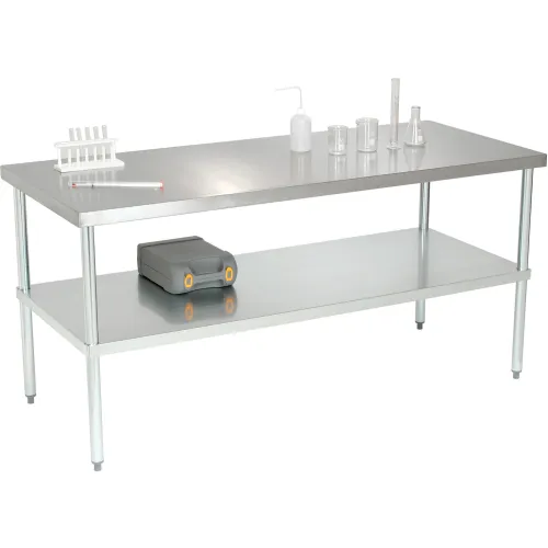 14 gauge stainless store steel table