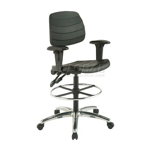 Deluxe mesh best sale work stool