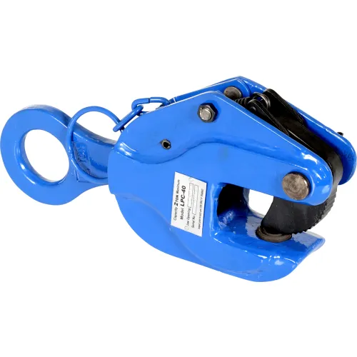 Plate Clamp, 1000 lb, Vertical, 0 to 3/4 In