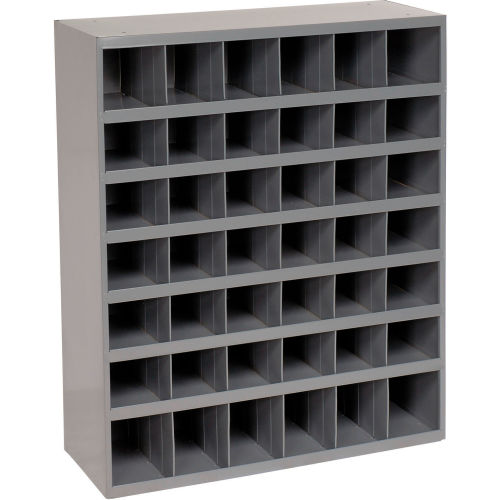 Steel Storage Bin Cabinet - 42 Bins