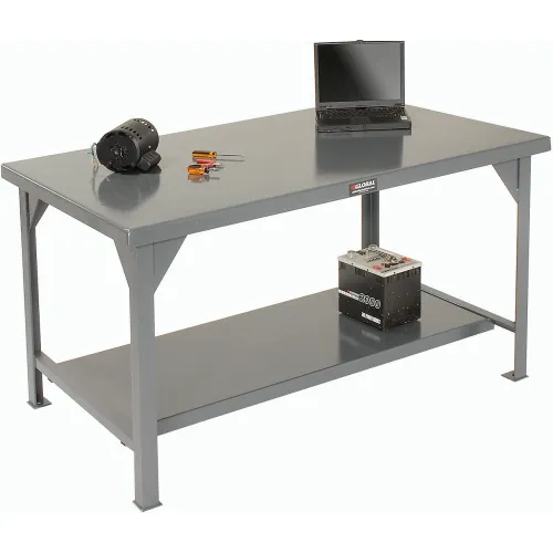 StrongHoldExtra Heavy Duty Table with 1/2' Plate Top