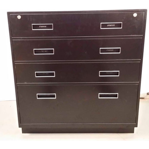 Fenco Teller Pedestal S254B 3 Drawers & 1 Legal Drawer 37"W