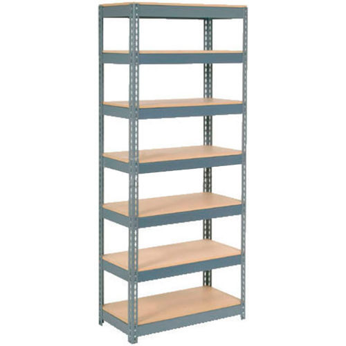 Extra Heavy Duty Boltless Shelving - Wood Deck