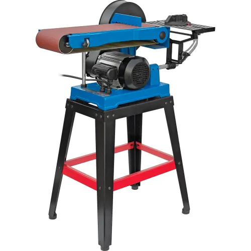 Standing shop belt sander