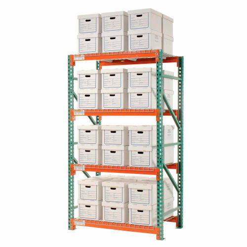 Record Storage Rack Starter Letter Legal 48"W x 36"D x 96"H