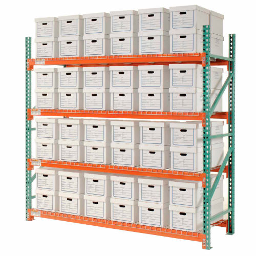 Record Storage Rack Starter Letter Legal 96"W x 36"D x 96"H