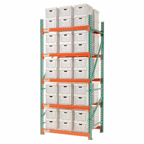 Record Storage Rack Starter Letter Legal 48"W x 42"D x 120"H