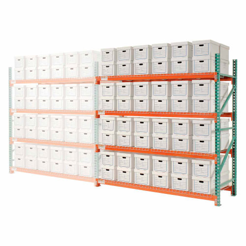 Record Storage Rack Add-On Letter Legal 96"W x 36"D x 96"H