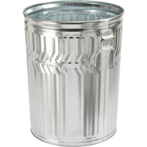 Galvanized Garbage Can - 32 Gallon Commercial Duty