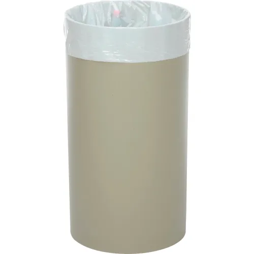 Global Industrial Medium Duty White Trash Bags - 20 to 30 gal, 0.7 mil, 200 Bags/Case