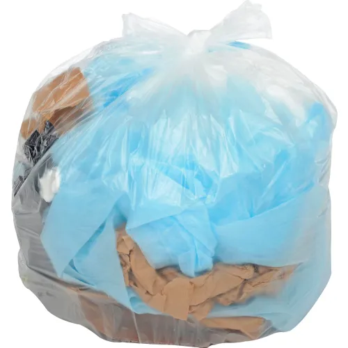 Global Industrial™ Medium Duty Clear Trash Bags - 7 to 10 Gal, 0.6 Mil, 500  Bags/Case