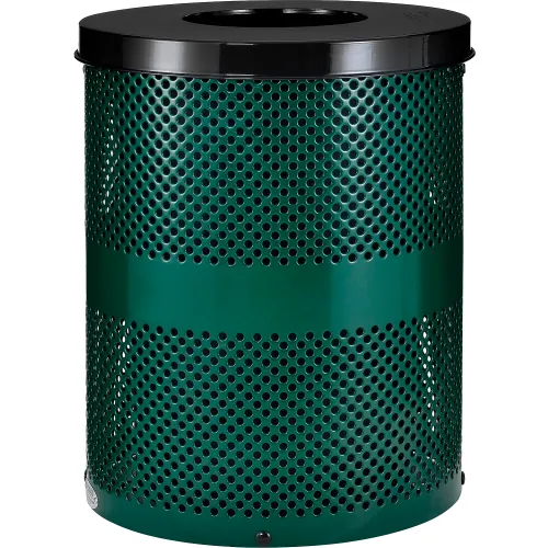 Global Industrial™ Outdoor Steel Mesh Corrosion Resistant Trash