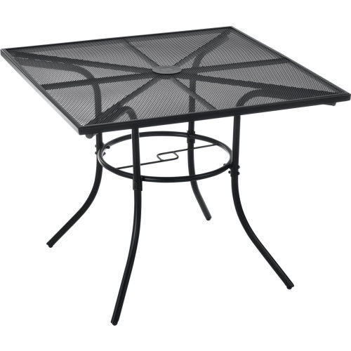 Interion® 36in Square Steel Mesh Outdoor Café Table
																			