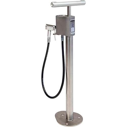 Saris® Outdoor Public Bike Pump with Gauge, Hose, Deluxe Repair Mount