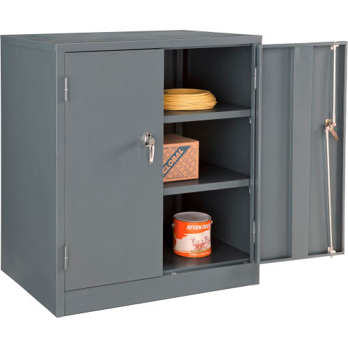 Paramount Counter Height Cabinet Easy Assembly 36x24x42 Gray