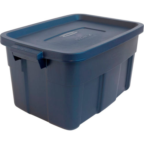 Rubbermaid 2212 Roughneck Tote 14 Gallon Dark Blue - Pkg Qty 12
