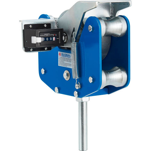 Global Industrial™ Heavy Duty Wire Meter Counter, 1/16 in– 2 in Capacity