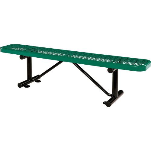 Metal Mesh Flat Bench